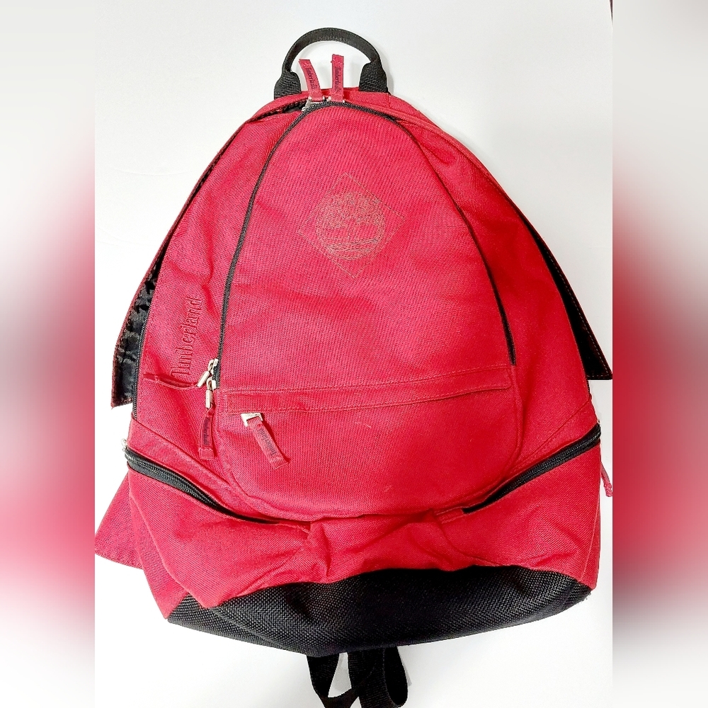Timberland Red Sling‎ Backpack Crossbody Bag Single Strap School Travel Unisex